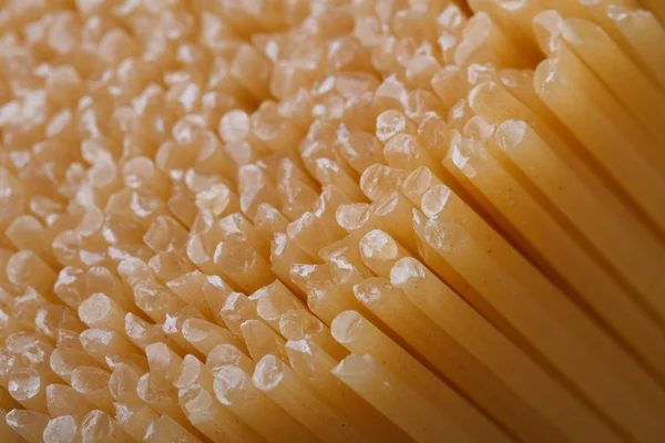 Bouquet de spaghettis secs texture de gros plan. contexte — Photo