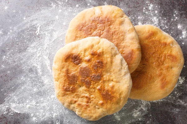 Palyanitsa Pane Ucraino Fatto Sulla Base Farina Grano Latte Primo — Foto Stock