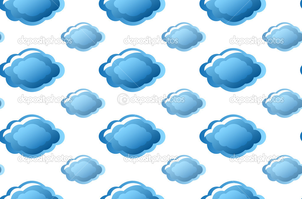 Wallpaper with clouds