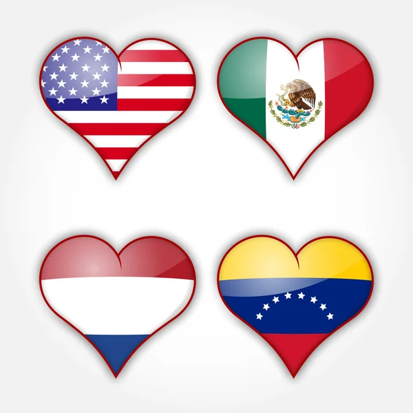 kalplerinde bayrakları