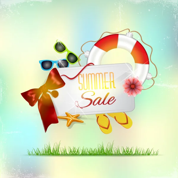 Summer Sale — Stock Vector