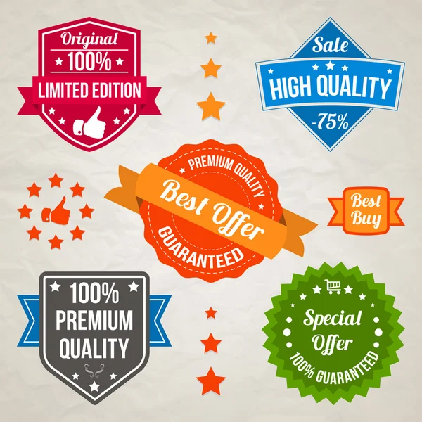 Collection of Premium Quality — Stock Vector