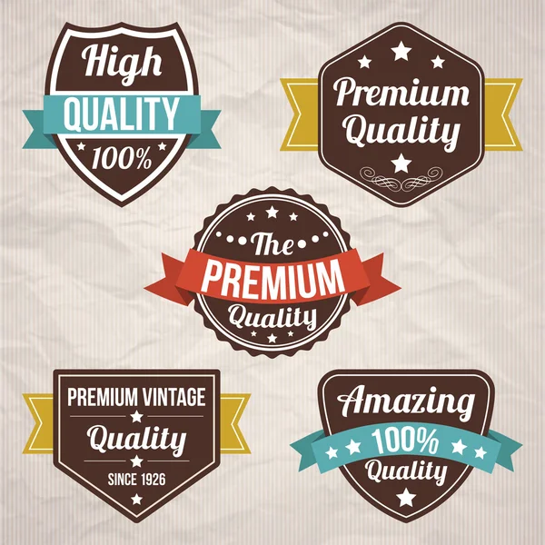 Collection of Premium Quality — Stock Vector