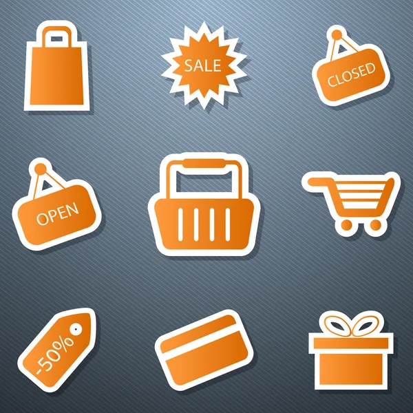 Store web collection — Stock Vector