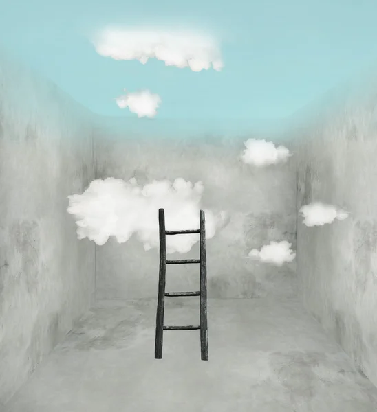 gökyüzü ve bulutlar odası