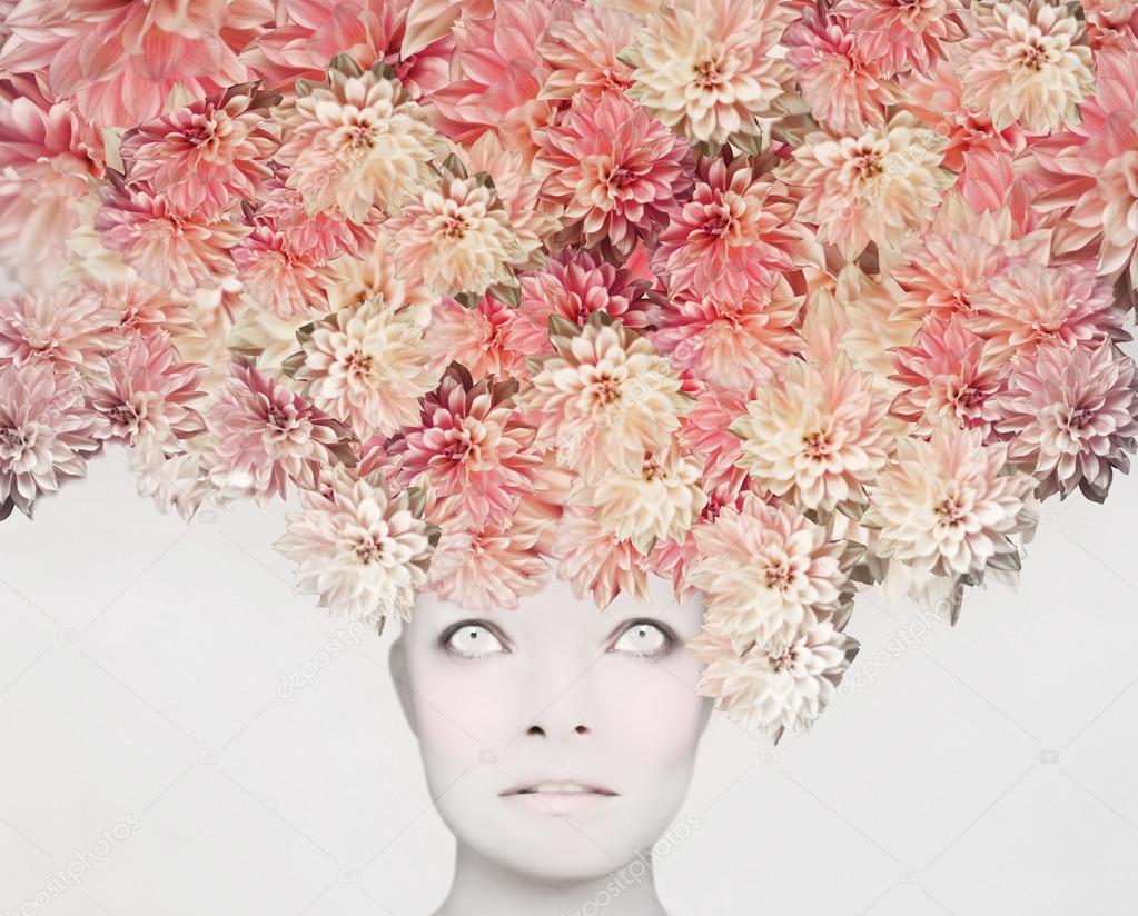 Flowers on my head