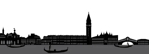 Venise skyline Italie — Image vectorielle