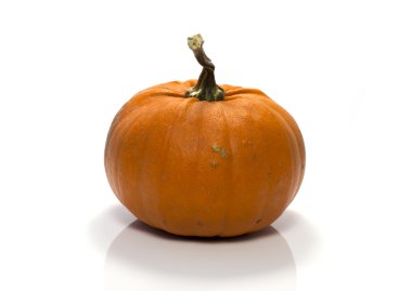 bir büyük turuncu kabak