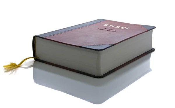 Libro de Biblia holandés — Foto de Stock