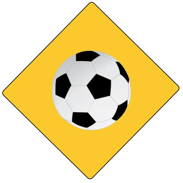 Футбол значок — стоковий вектор