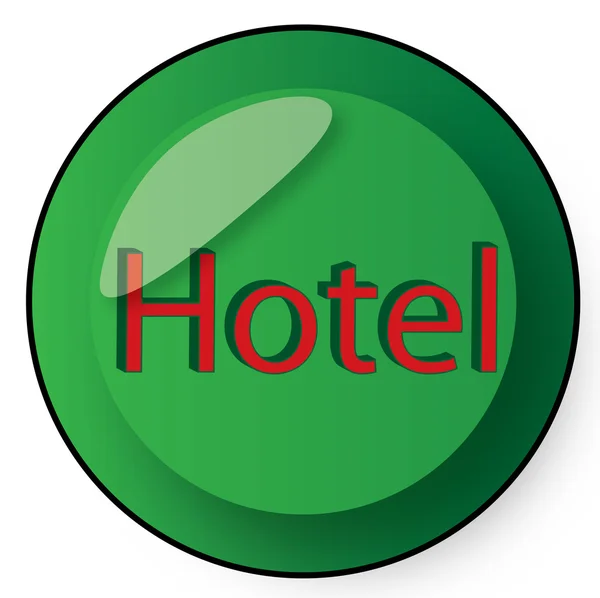 Hotelschild — Stockvektor