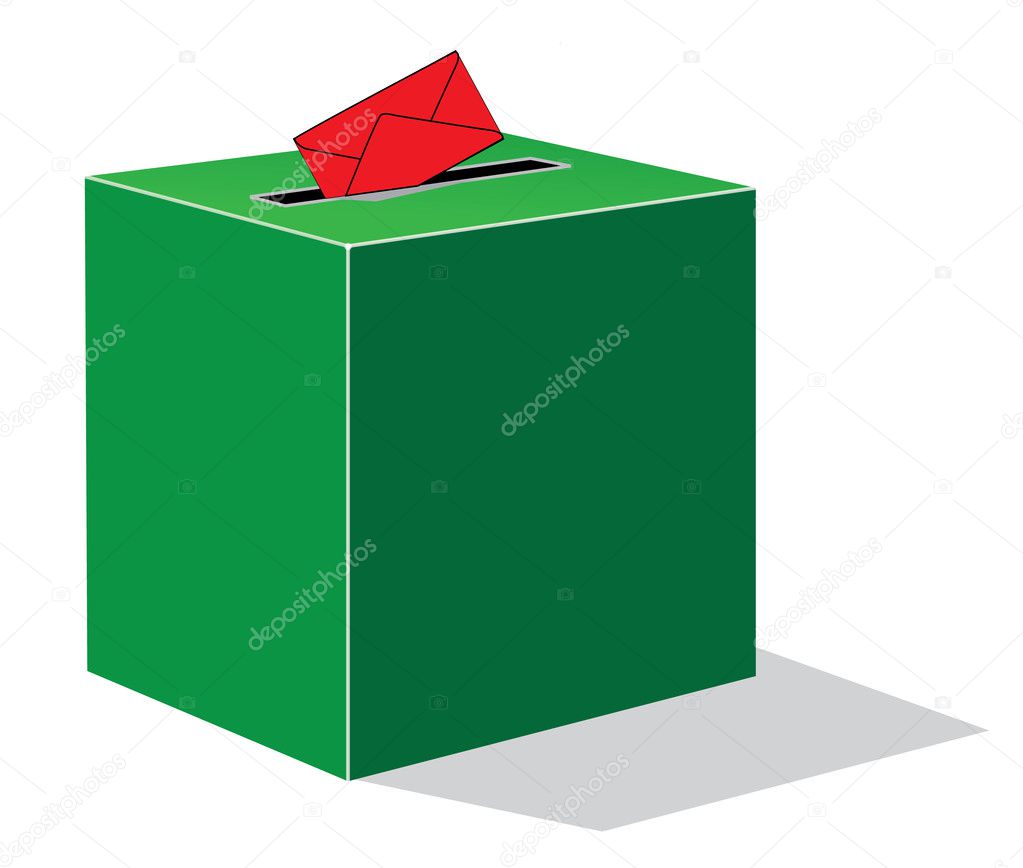 Vote green box