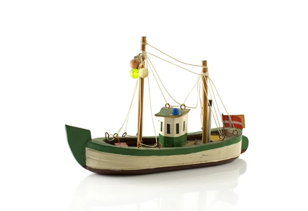 Danish toy boat — Stock Photo, Image