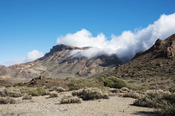 Wolken boven de teide — Stockfoto