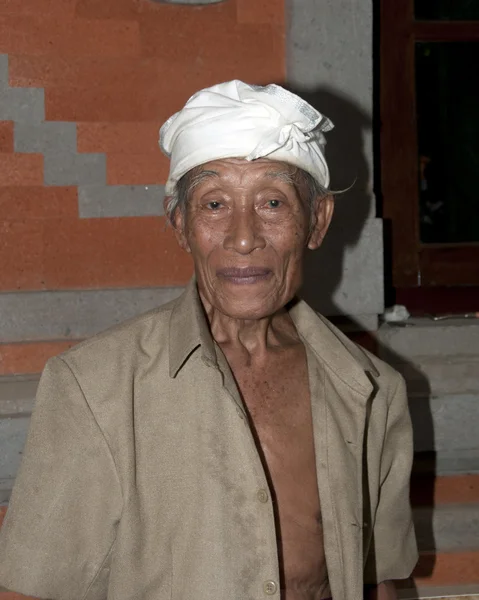 老人从印度尼西亚 — 图库照片