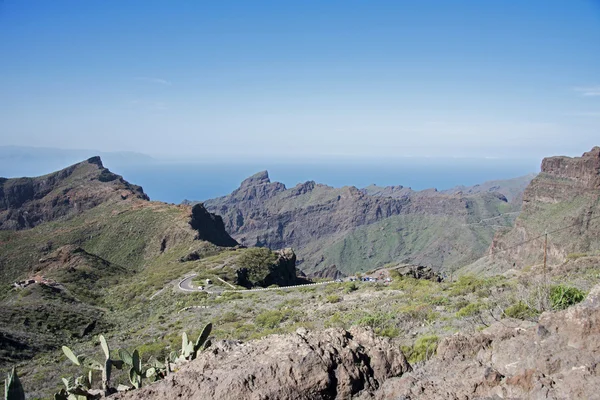 A estrada para Masca em Tenerife — Fotografia de Stock