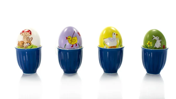 Painted easter eggs — Stock Photo, Image