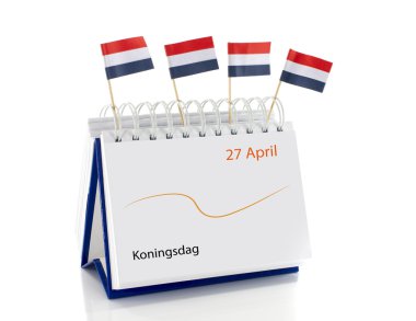 Hollandalı takvim ile 27 Nisan günü krallar