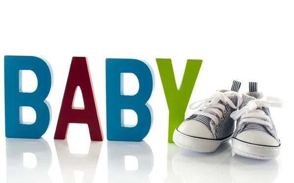 Zapatos de deporte bebé —  Fotos de Stock