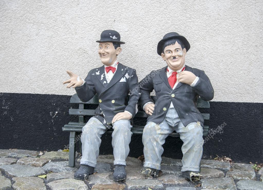 Laurel And Hardy Sitting On A Bench Stock Photo By C Compuinfoto Laurel And Hardy Sitting On A Bench Stock Photo By C Compuinfoto