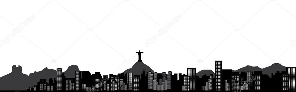 Rio de janeiro skyline