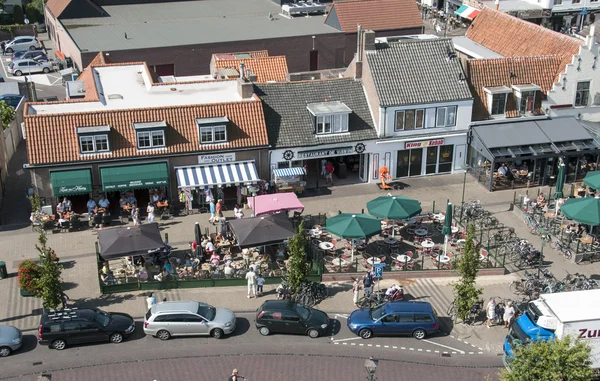 Op het terras — Stockfoto