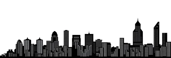 Ciudad Skyline — Vector de stock