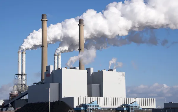 Planta de energía en Holanda — Foto de Stock