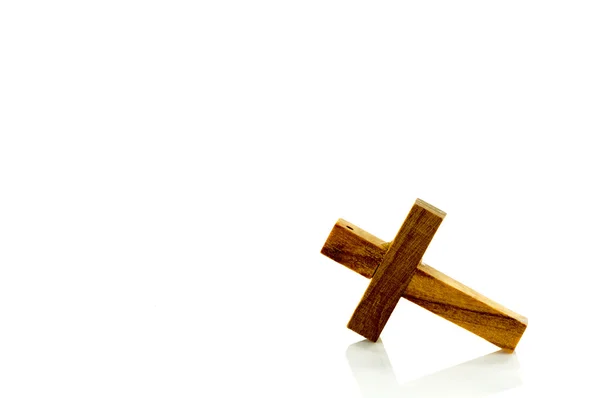나무 십자가 — 스톡 사진