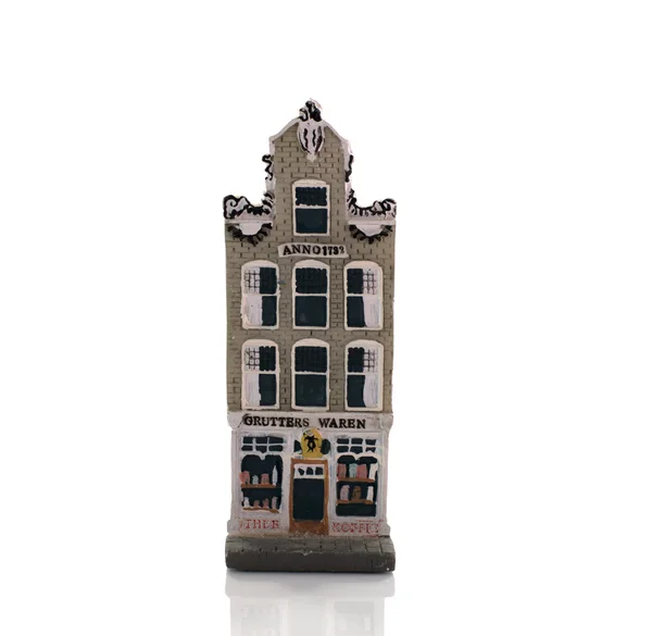 Gamla miniatyr hus varuhus — Stockfoto