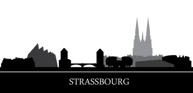 Strassbourg manzarası