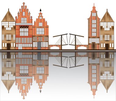 Amsterdam manzarası
