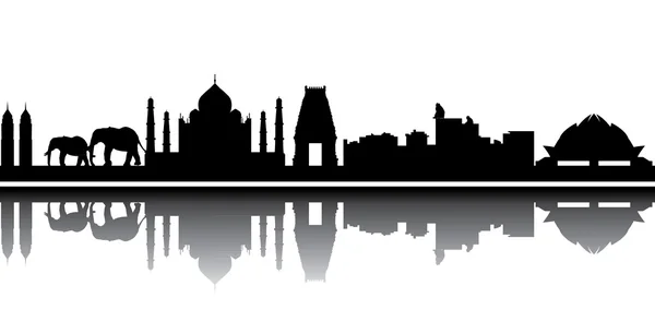 Skyline van India — Stockfoto