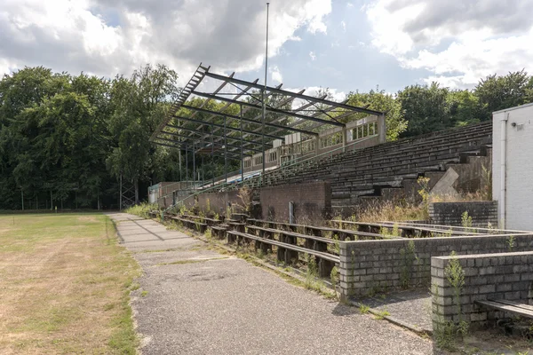 Verlassener Fußballplatz aus Wageningen in Holland — Stockfoto