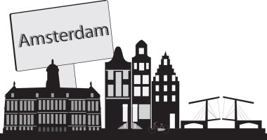 Amsterdam manzarası