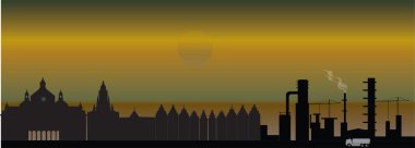 Antwerp Belçika manzarası