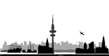 Hamburg manzarası