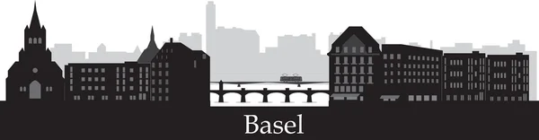 Базельская горизонтальная линия — стоковое фото