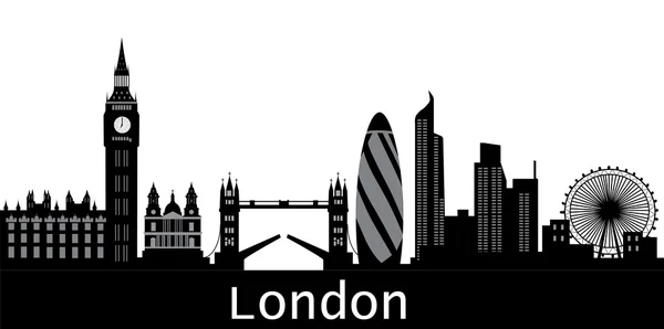 Skyline von London — Stockfoto