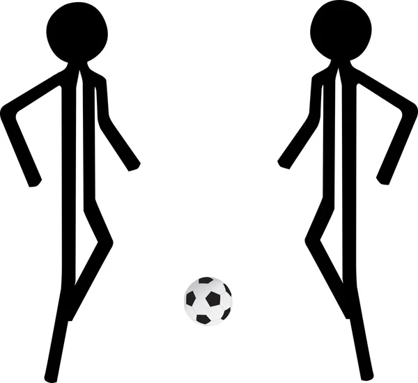 Fußball — Stockvektor