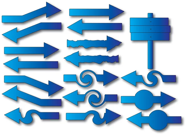 Flechas — Vetor de Stock