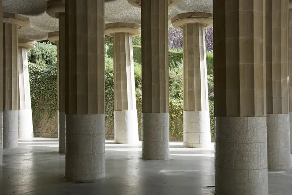 Monumento a Barcelona - Parque Guel —  Fotos de Stock