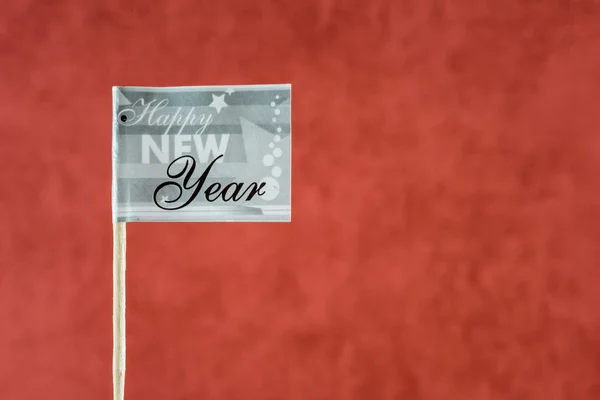 New year flag — Stock Photo, Image