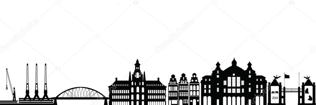 Antwerp skyline