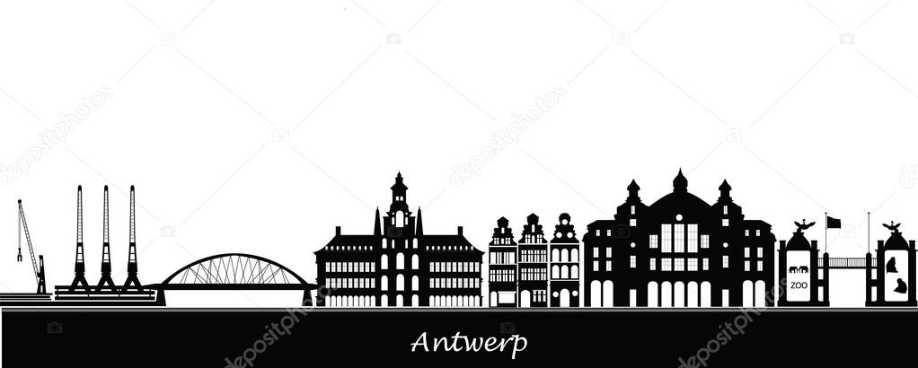 Antwerp skyline
