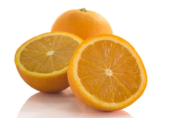 Macro forma naranja fruta —  Fotos de Stock