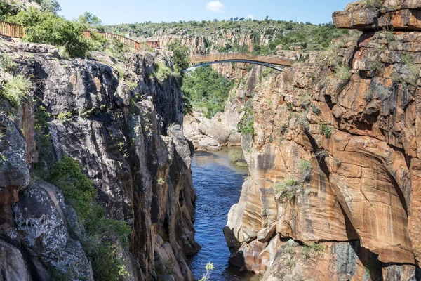 南アフリカ共和国 bourkes 甌穴川 — ストック写真