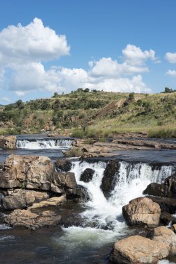 Güney Afrika'da bourkes çukurlar, şelale