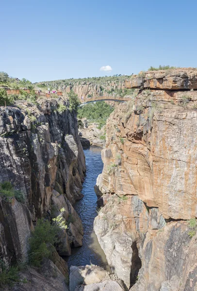 Río en los baches de los bourkes en Sudáfrica —  Fotos de Stock