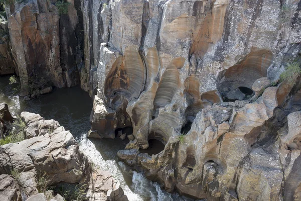 River at the bourkes potholes in south africa — Stock Photo, Image